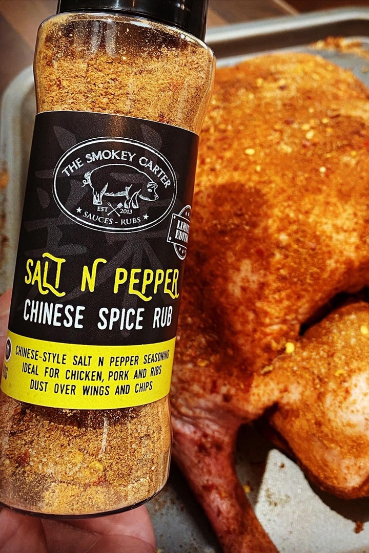 Salt n Pepper Chinese Rub Shaker